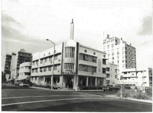 Art Deco Miami with a gritty vibe